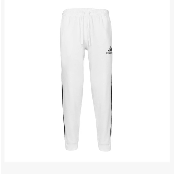 NWT Mens Adidas Essential Fleece Joggers - Picture 3 of 10